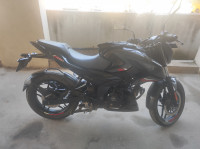 Black Bajaj Pulsar N160 Dual Channel ABS