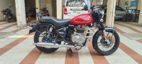 Millitary Silver Red Royal Enfield Bullet 350