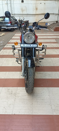 Millitary Silver Red Royal Enfield Bullet 350