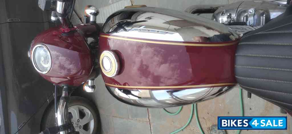 Mahroon (crome) Jawa 350