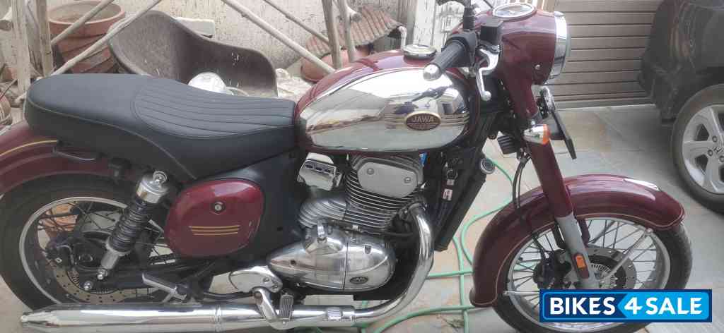 Mahroon (crome) Jawa 350