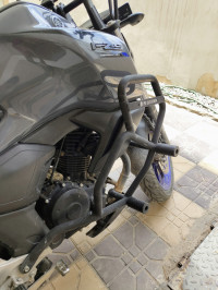 Grey With Blue Alloys Yamaha FZ-S FI V3