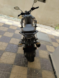 Grey With Blue Alloys Yamaha FZ-S FI V3