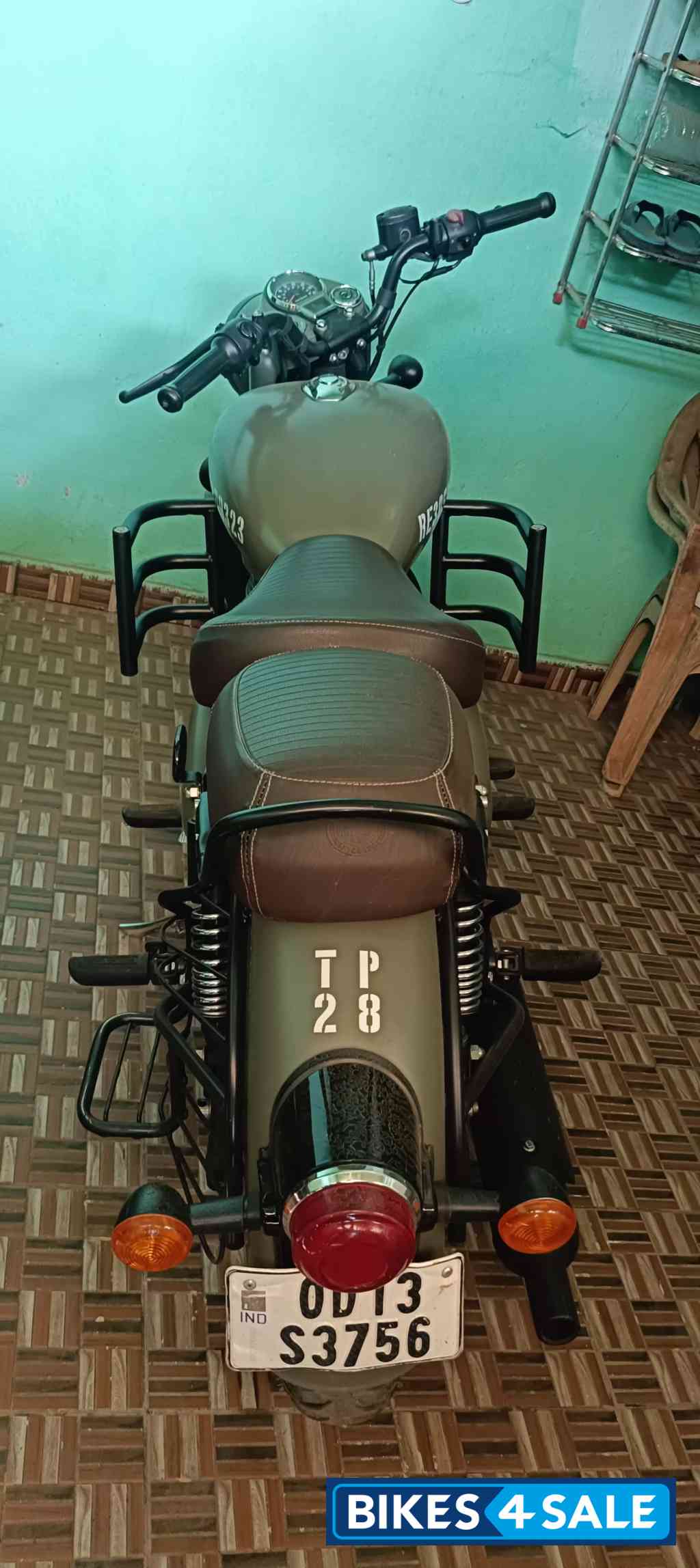 Royal Enfield Classic Signals Airborne Blue