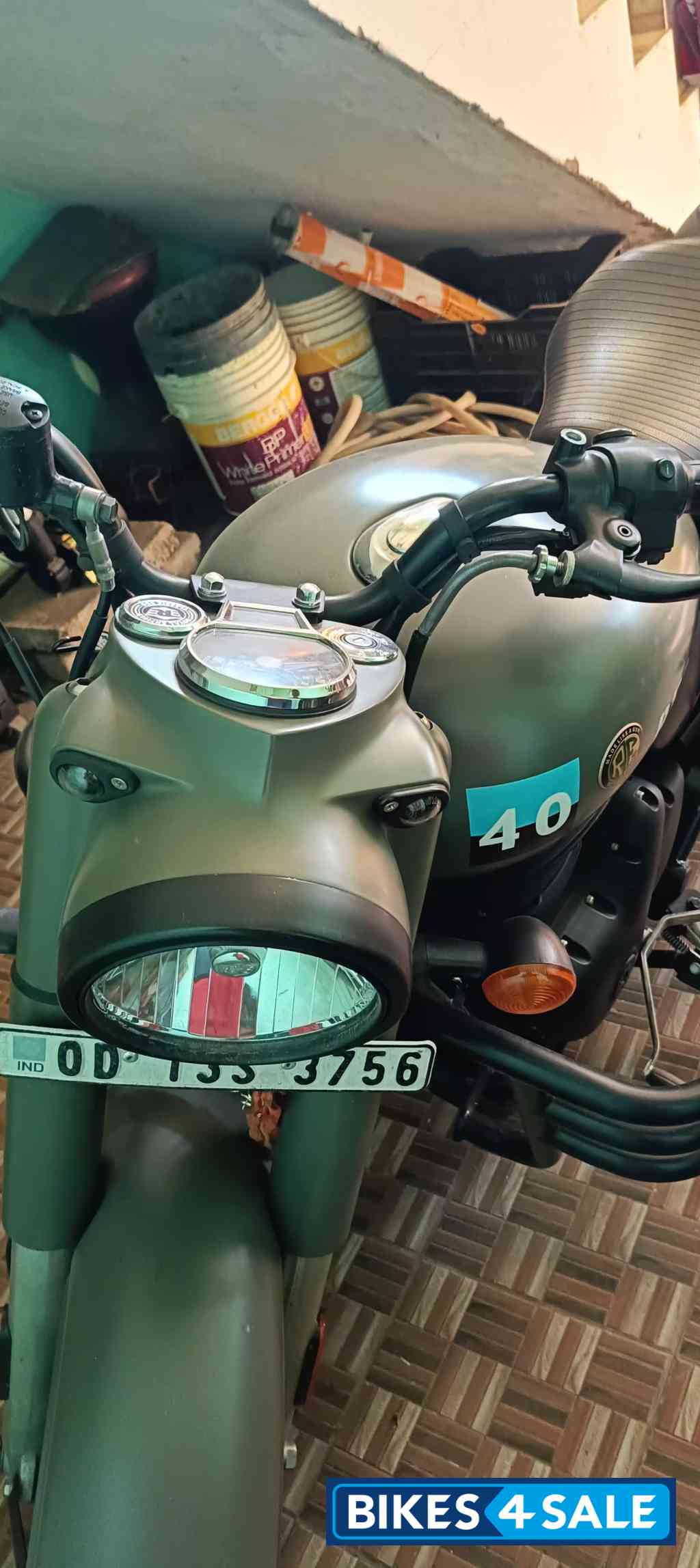 Royal Enfield Classic Signals Airborne Blue