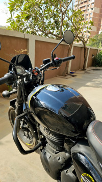 Rebel Black Royal Enfield Hunter 350 Metro
