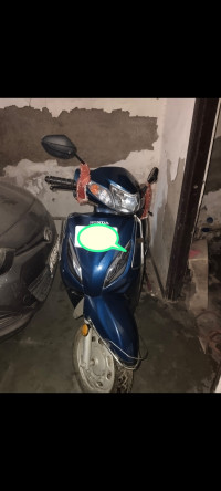 Blue Honda Activa