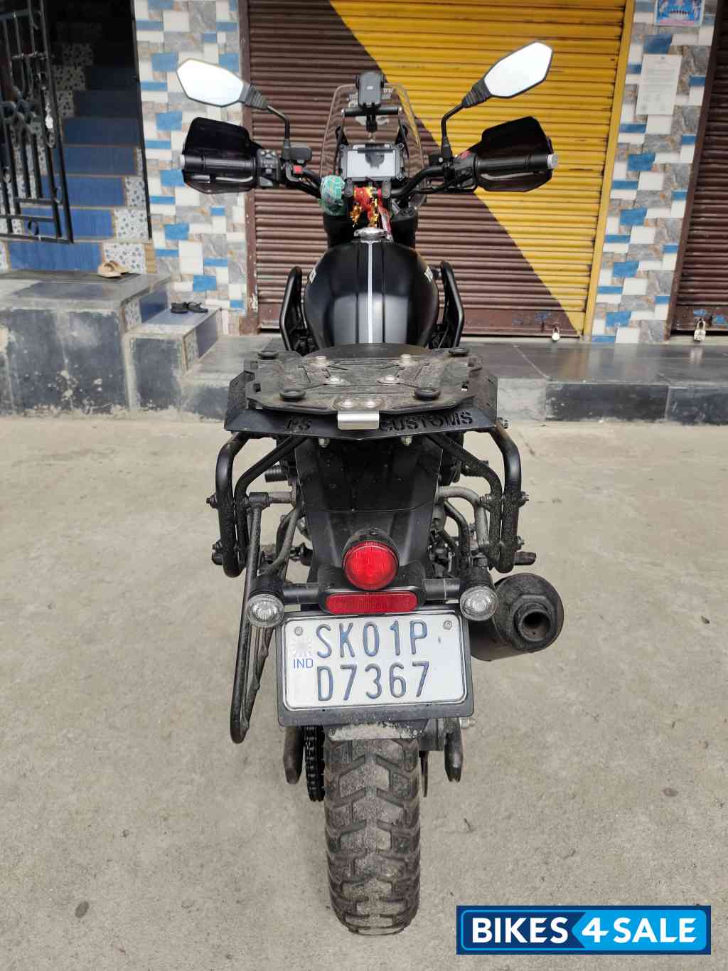 Tornado Black Yezdi Adventure Matte 2024