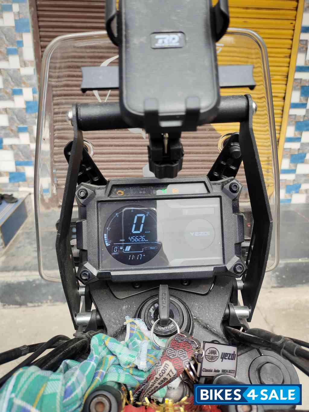 Tornado Black Yezdi Adventure Matte 2024