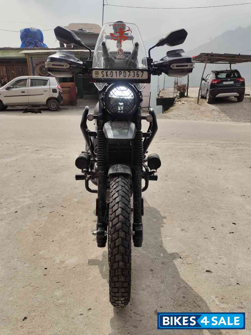 Tornado Black Yezdi Adventure Matte 2024