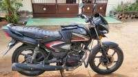 Black Honda CB Shine