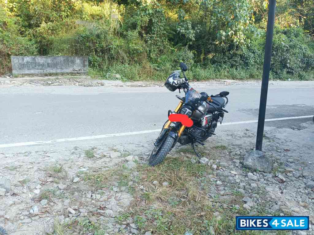 Silver And White TVS Ronin TD Special Edition