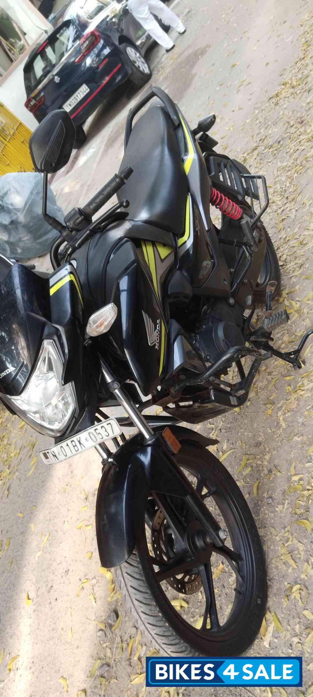 Black With Green Sticker Honda SP 125 BSVI