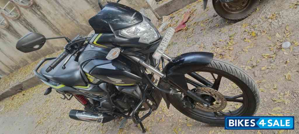 Black With Green Sticker Honda SP 125 BSVI