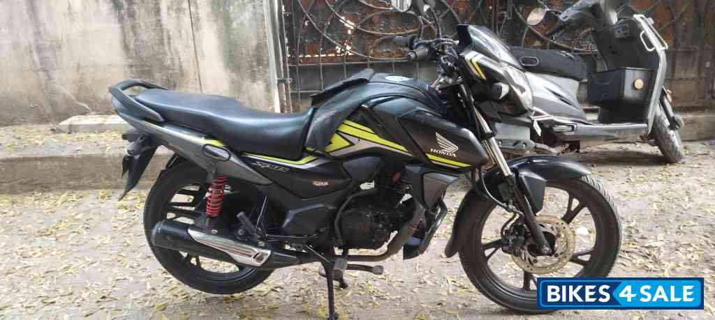 Black With Green Sticker Honda SP 125 BSVI