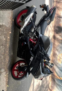 Grey/black/red TVS Apache RR 310