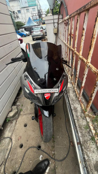 Grey/black/red TVS Apache RR 310