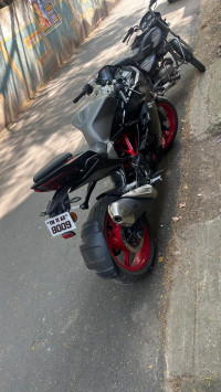 Grey/black/red TVS Apache RR 310