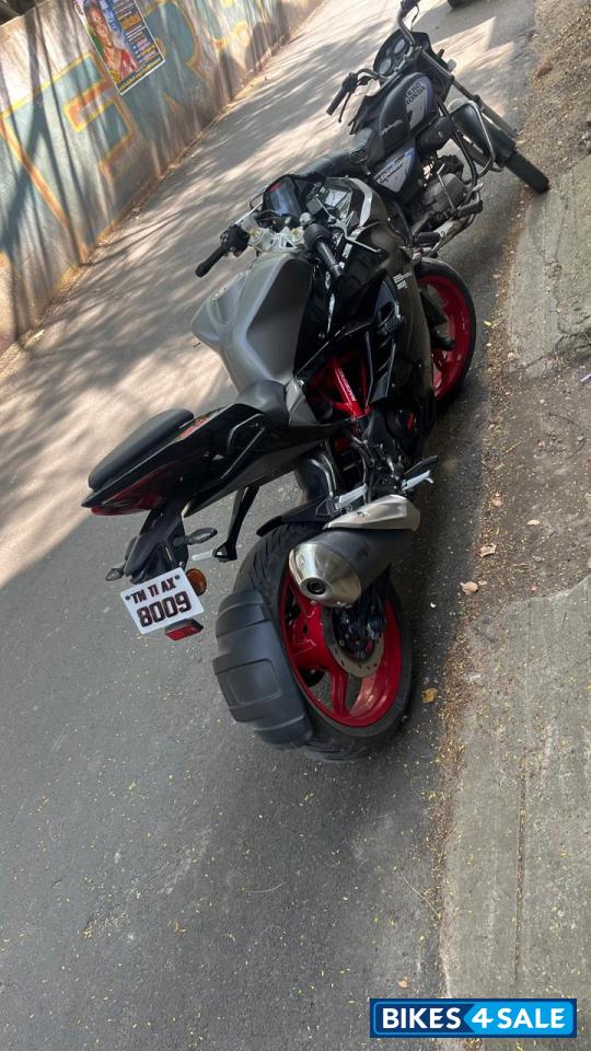 Grey/black/red TVS Apache RR 310 Grey/black/red TVS Apache RR 310