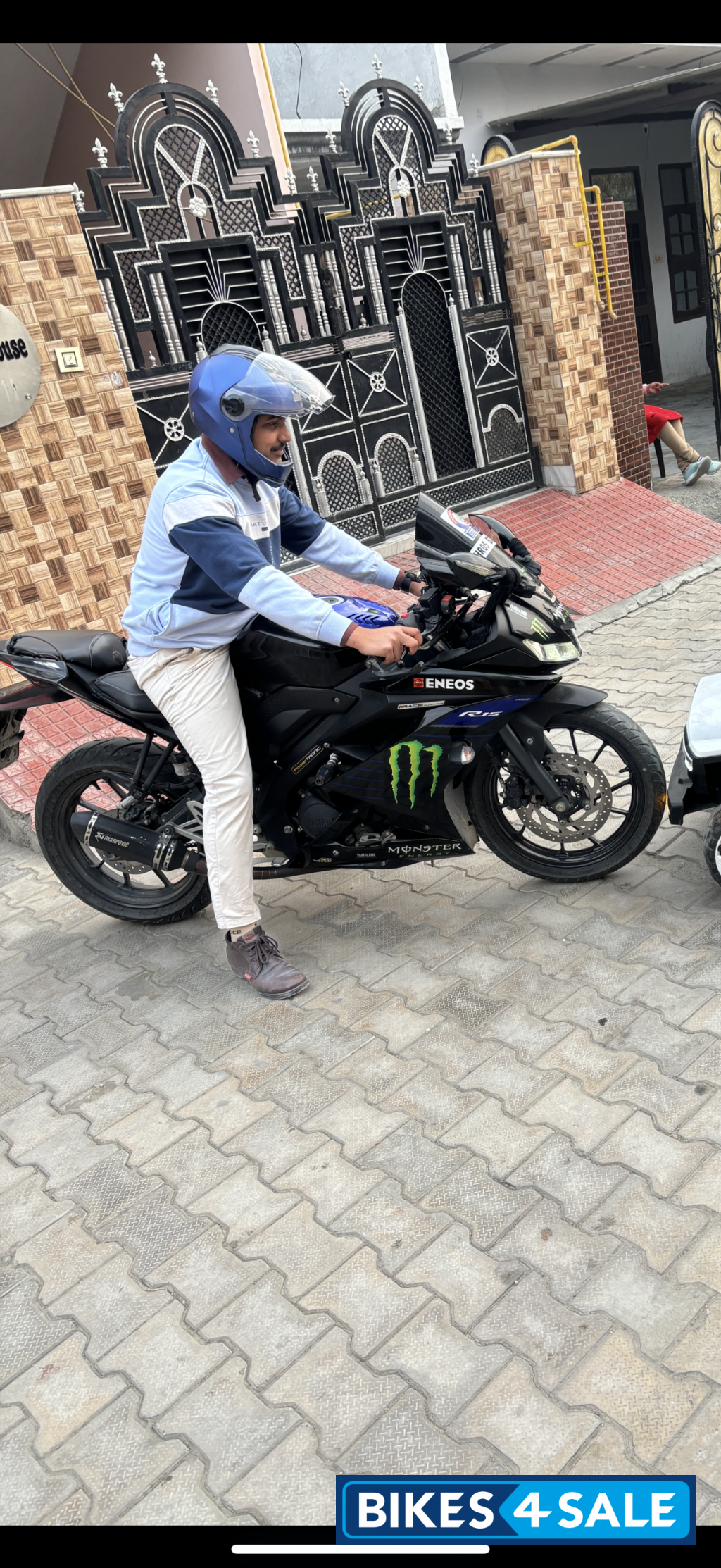 Blue And Black Yamaha YZF R15 V3 Blue And Black Yamaha YZF R15 V3