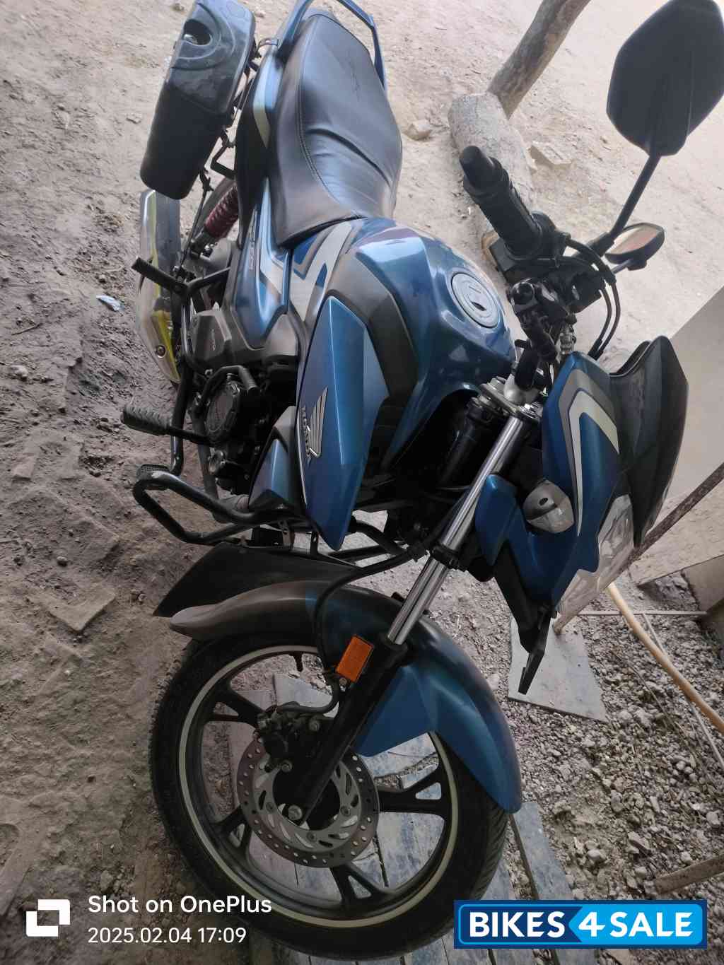 Blue Honda SP 125 BSVI