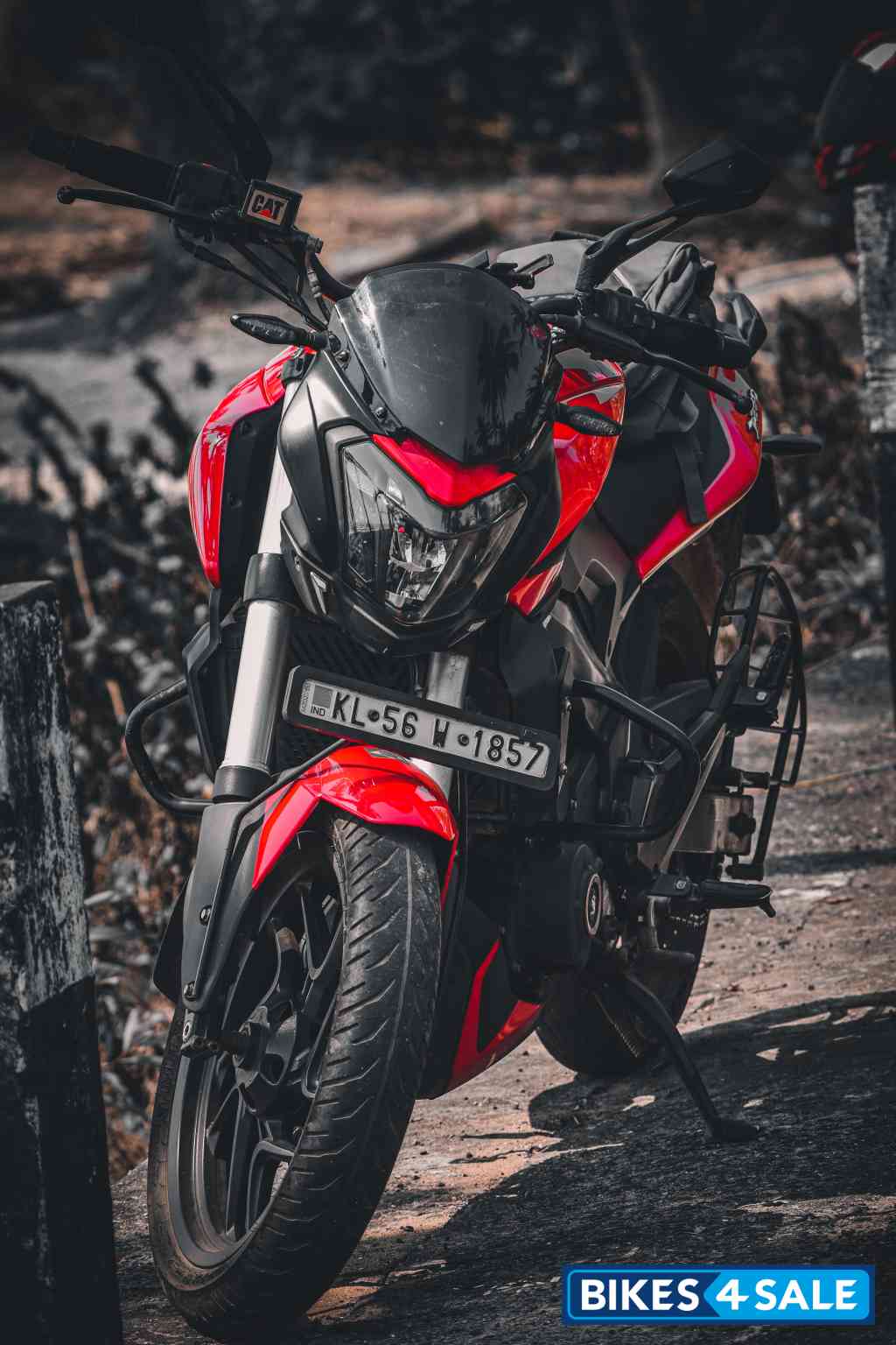 Canyon Red Bajaj Dominar 250