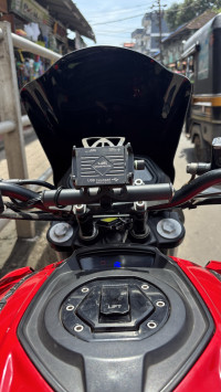 Canyon Red Bajaj Dominar 250