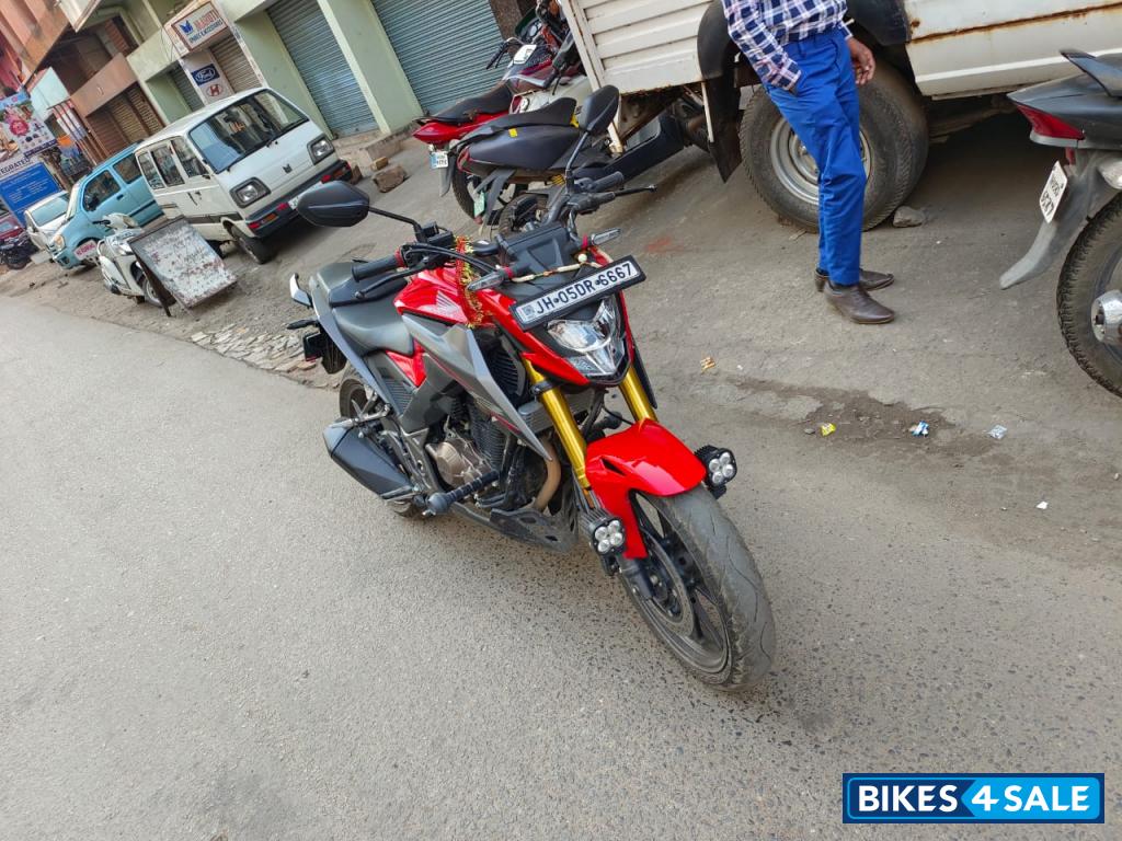 Red Honda CB300F Red Honda CB300F