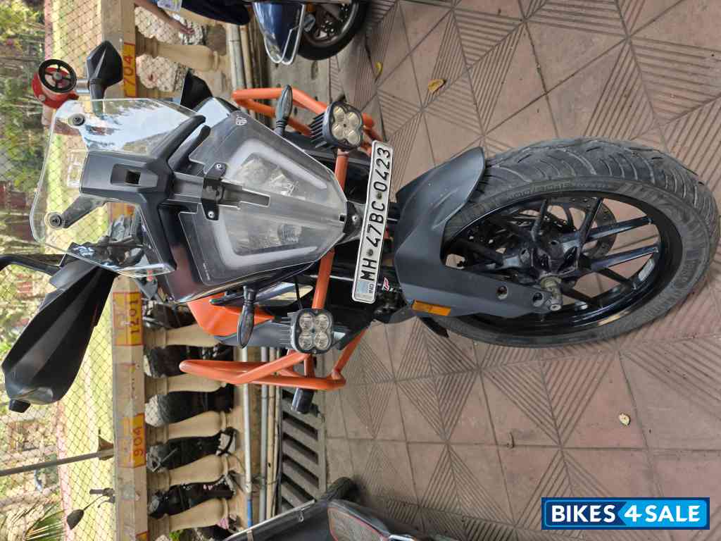 Black And Orange KTM Adventure