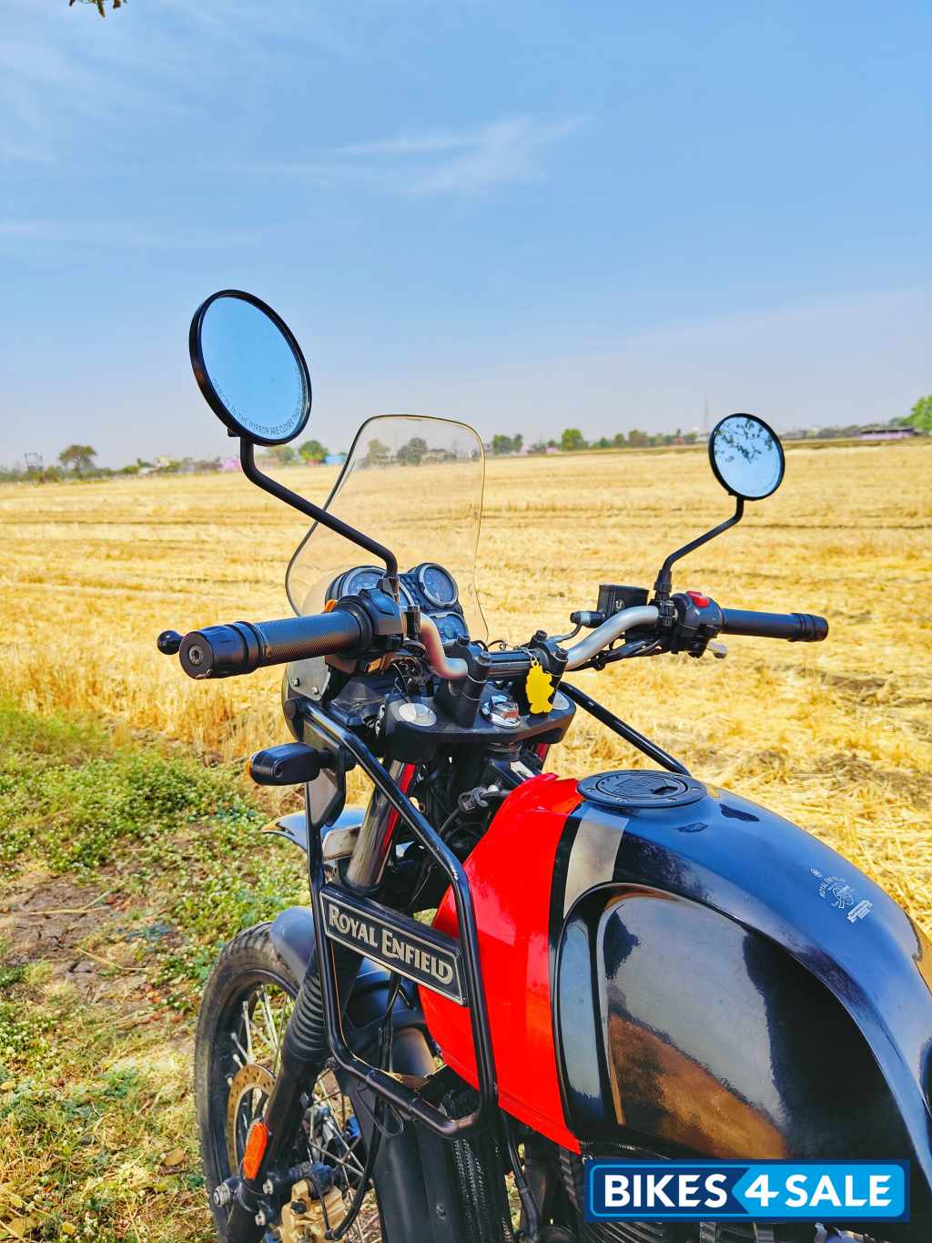 Red Black Royal Enfield Himalayan BS VI