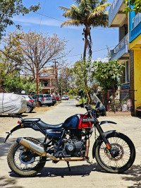 Red Black Royal Enfield Himalayan BS VI