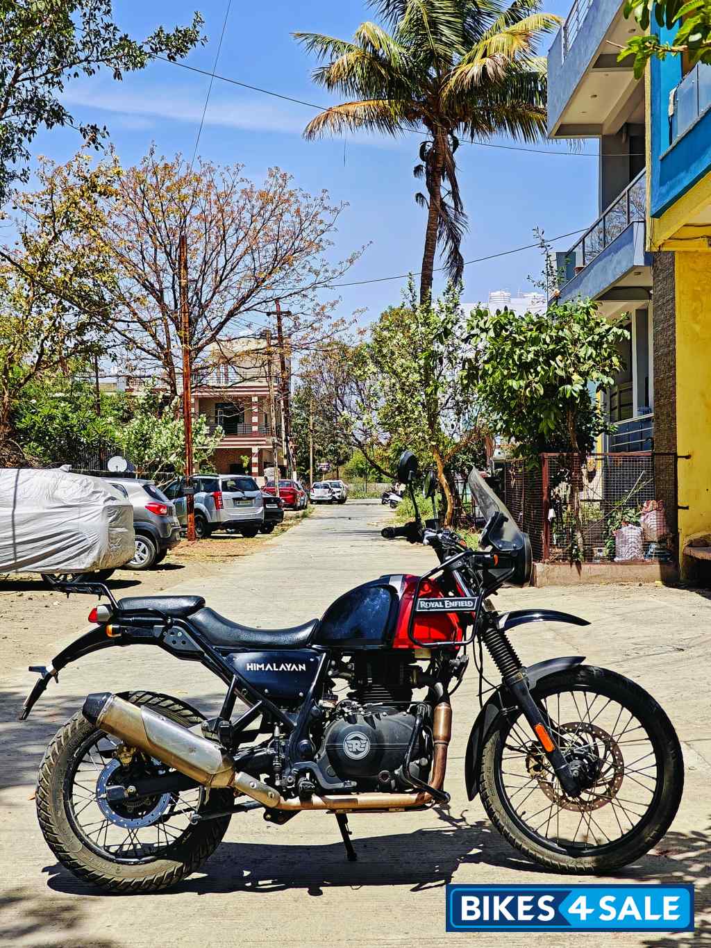 Red Black Royal Enfield Himalayan BS VI