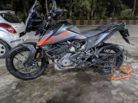 Black Grey Orange KTM 390 Adventure 2022