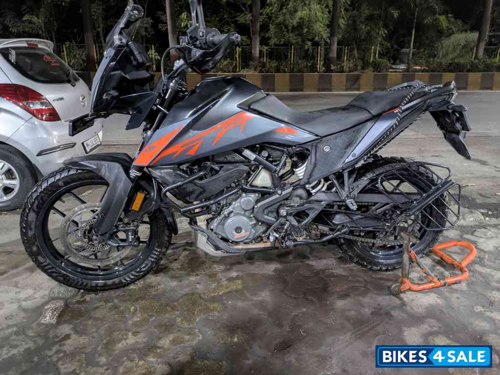 Black Grey Orange KTM 390 Adventure 2022