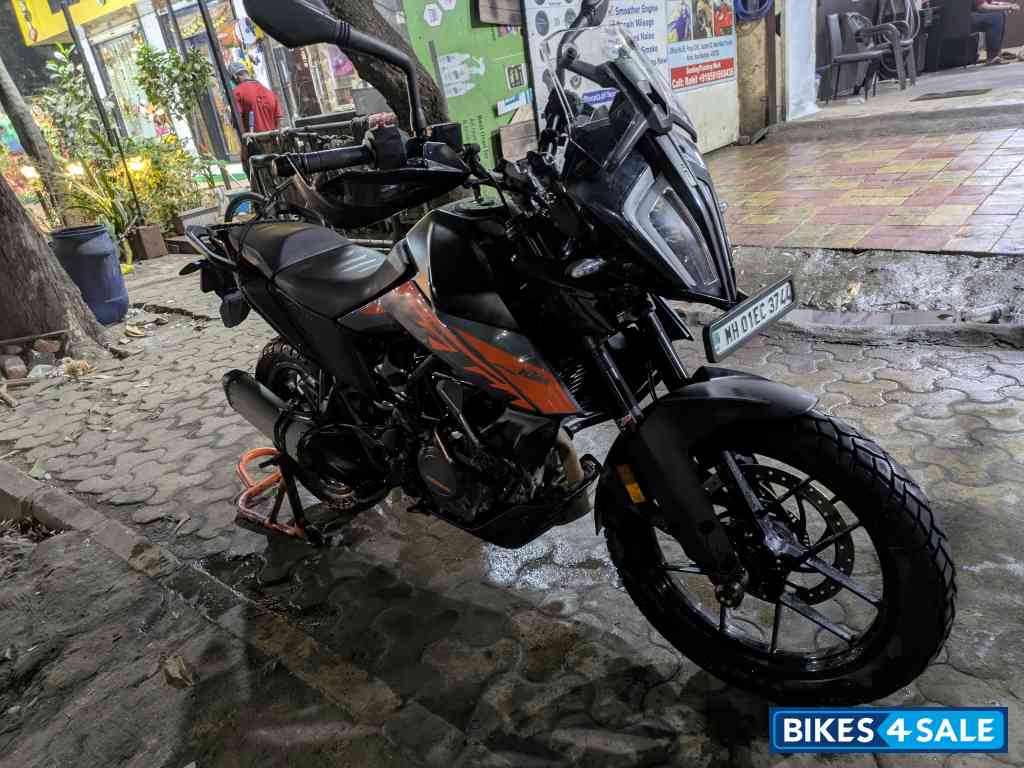 Black Grey Orange KTM 390 Adventure 2022