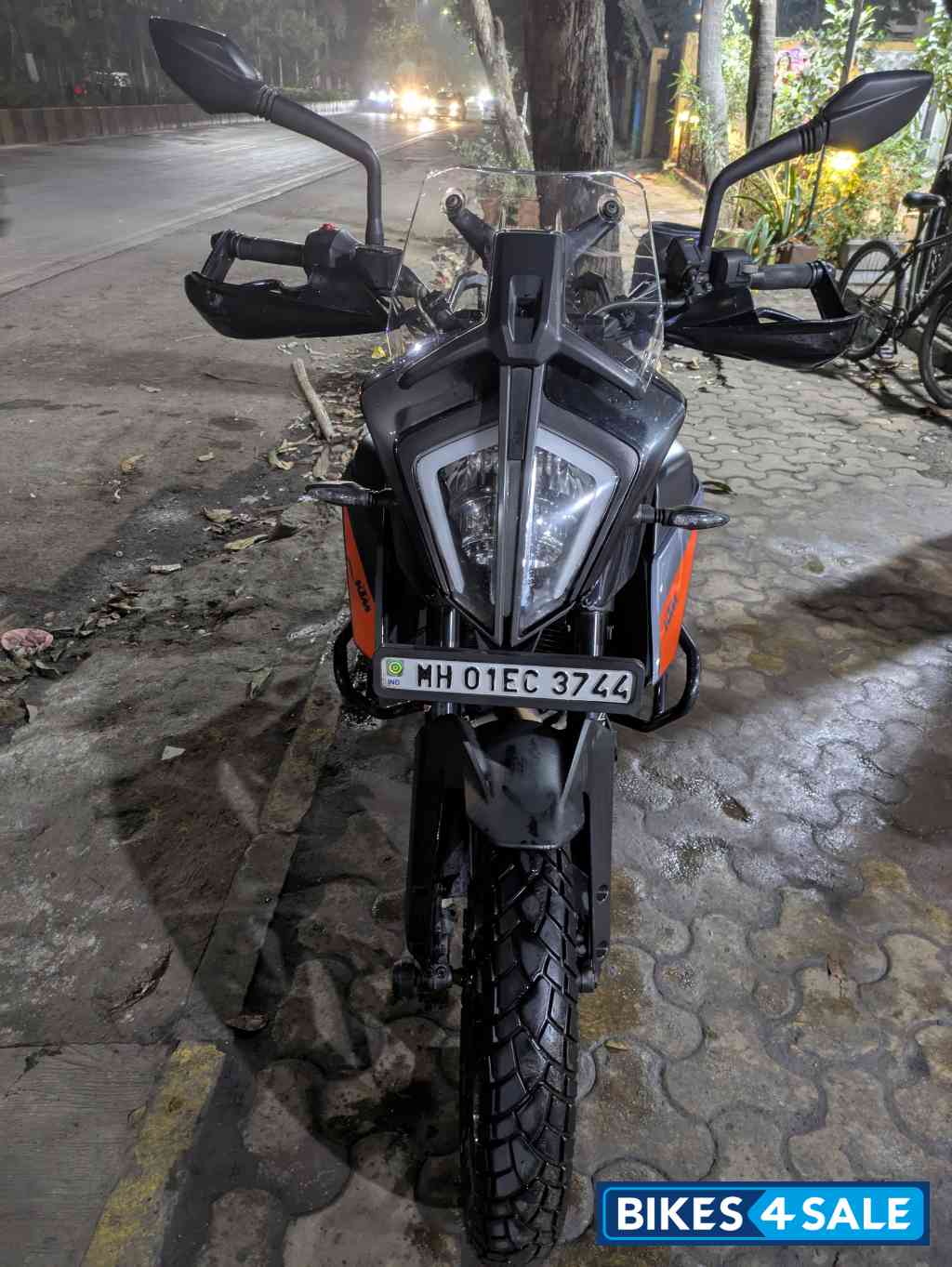Black Grey Orange KTM 390 Adventure 2022