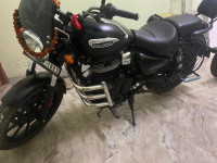 Matt Black Royal Enfield Meteor 350 Stellar