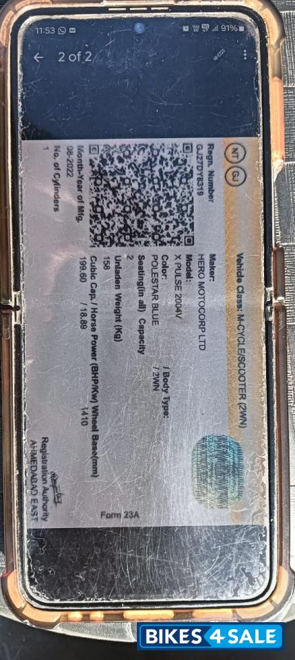 Blue Hero Xpulse 200 4V