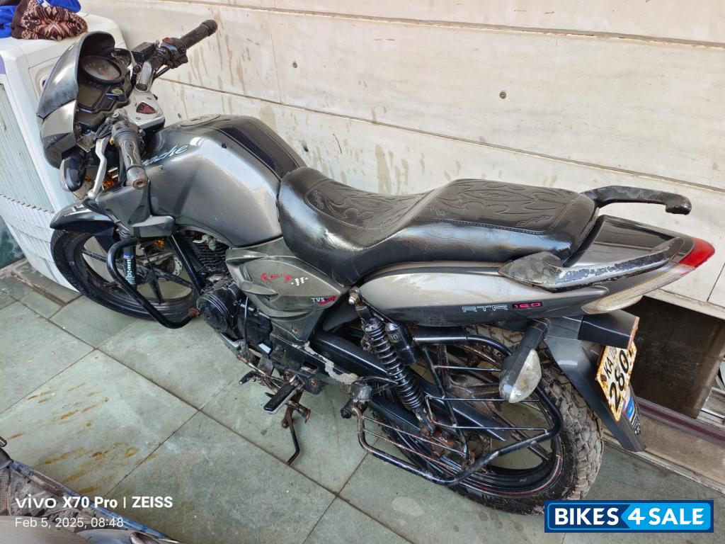 Grey TVS Apache RTR 160