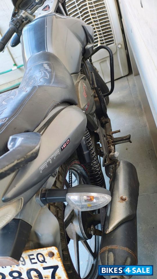 Grey TVS Apache RTR 160