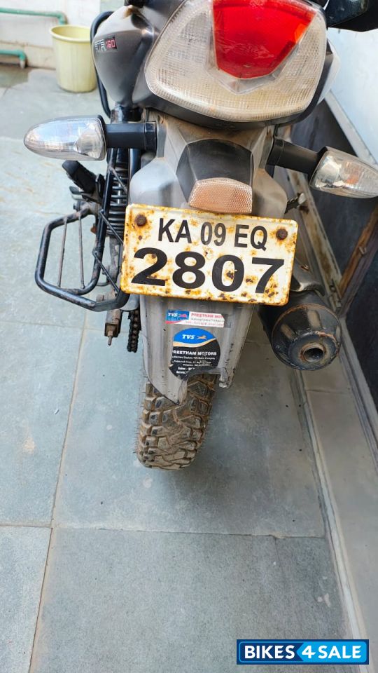 Grey TVS Apache RTR 160