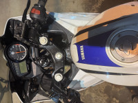 Blue White Yamaha YZF R15