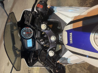 Blue White Yamaha YZF R15