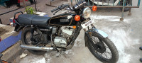 Black Yamaha RX 100