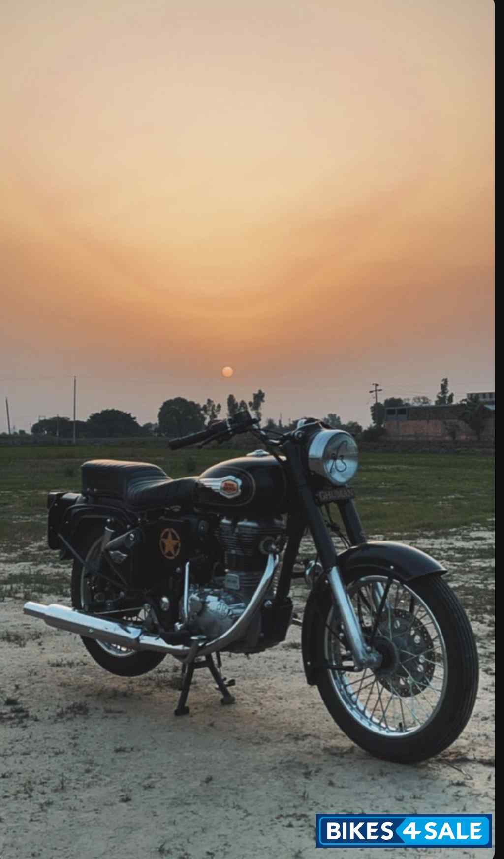 Block Golden Royal Enfield Bullet Standard 350