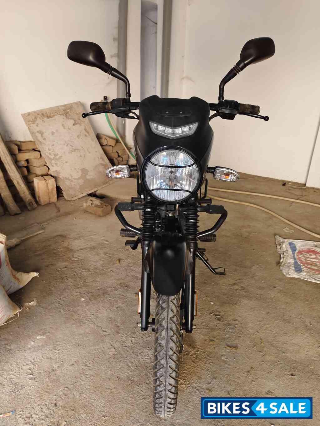 Ebony Black With Sil Bajaj CT110X