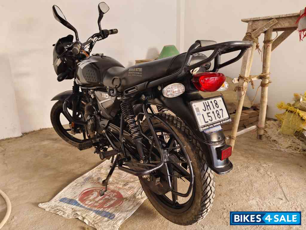 Ebony Black With Sil Bajaj CT110X