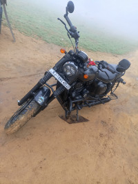 Smoke Grey Yezdi Roadster Dark