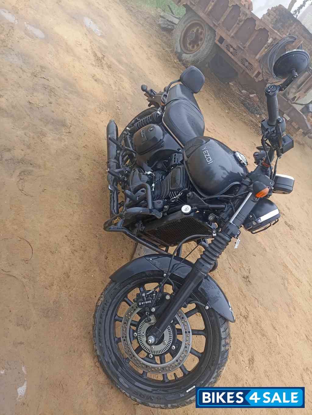 Smoke Grey Yezdi Roadster Dark