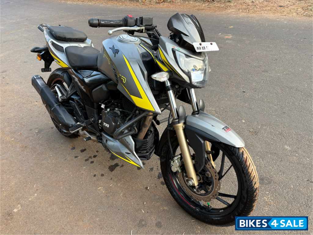 Mat Grey TVS Apache RTR 200 4V Race Edition 2.0